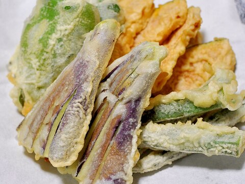 野菜の天ぷら盛り合わせ